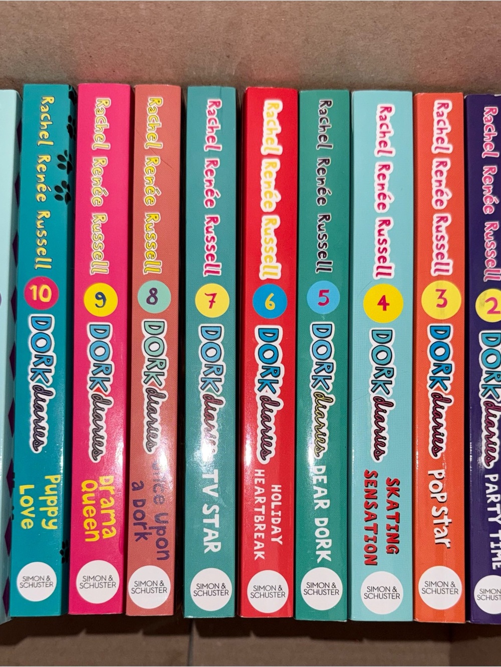 Rachel Renée Russell Dork Diaries Book Collection set